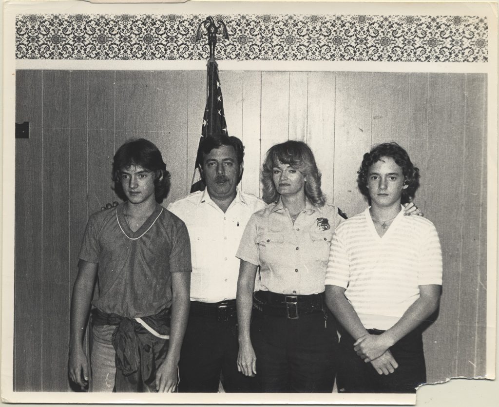 Mark Kelly, Richard Kelly, Patricia Kelly, and Scott Kelly.